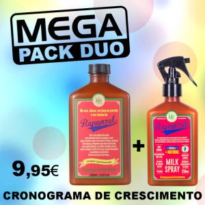Kit Mega Pack Duo Lola Rapunzel Shampoo + Leite