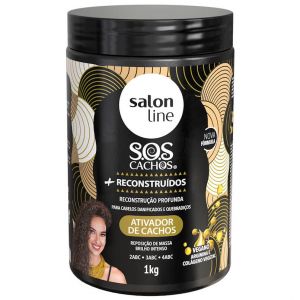 Salon Line SOS Ativador Cachos Arginina Reparação 1kg